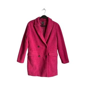 Gap vintage Y2K pink wool peacoat coat size XS
